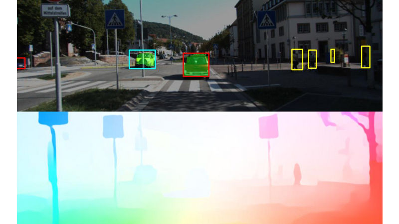 Motion analysis for visual navigation