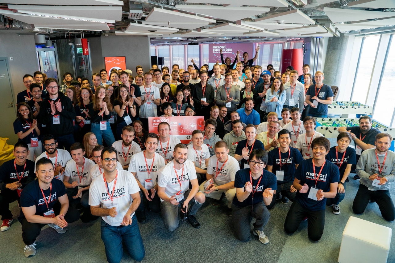 Thank you all for participating in the first Mercari Euro Hack in Warsaw!