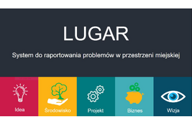 Lugar -Aplikacja do zgłaszania problemów miejskich
