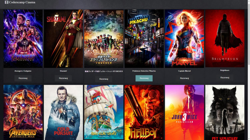 Cinema React App