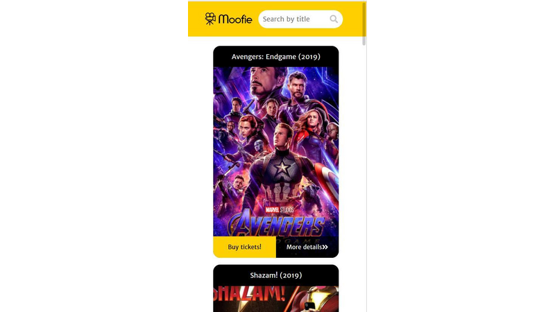 Moofie - Cinema Movie App