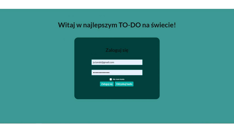 The best todo app in the world