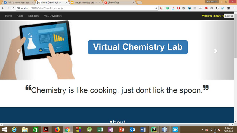 Virtual Chemistry Lab