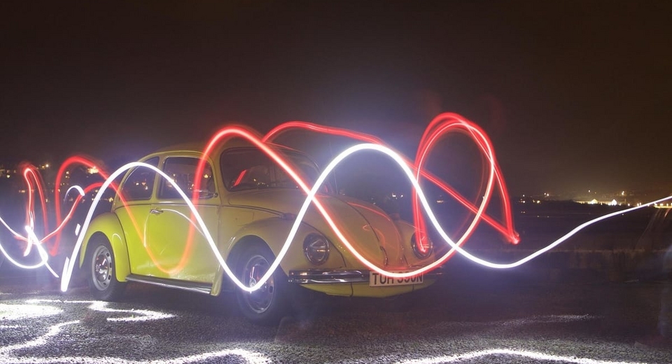 car on the road