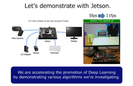 Demonstration for Promotion of Deep Learning